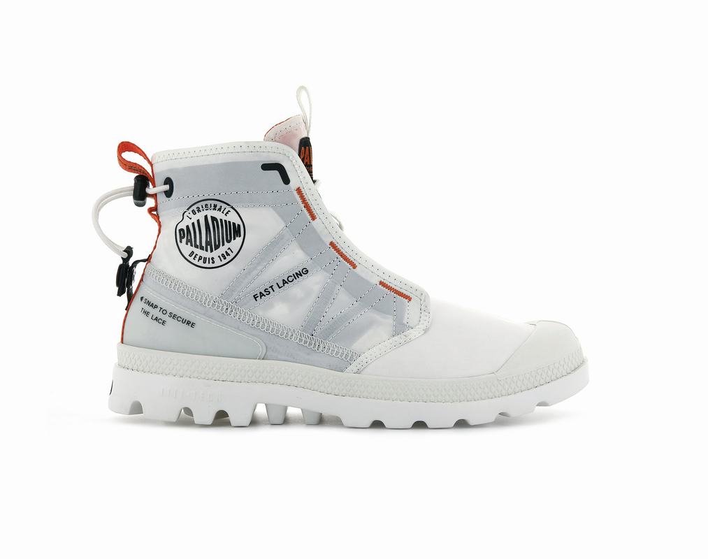 Palladium Pampa Travel Lite Men's Boots White (PUTF60234)